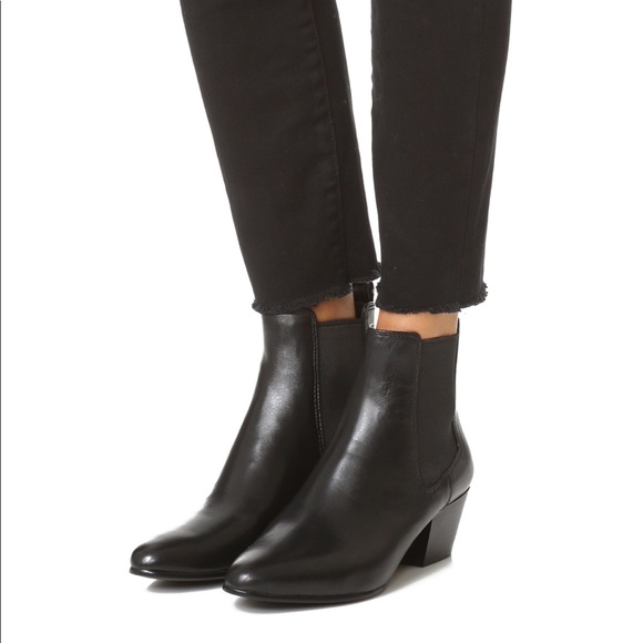 sam edelman black ankle boots
